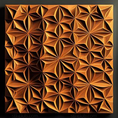 3D model st geometric pattern (STL)